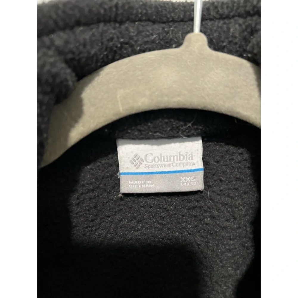 Columbia Boys' Steens Mt‎ Overlay Fleece Jacket Black XXS (4-5)